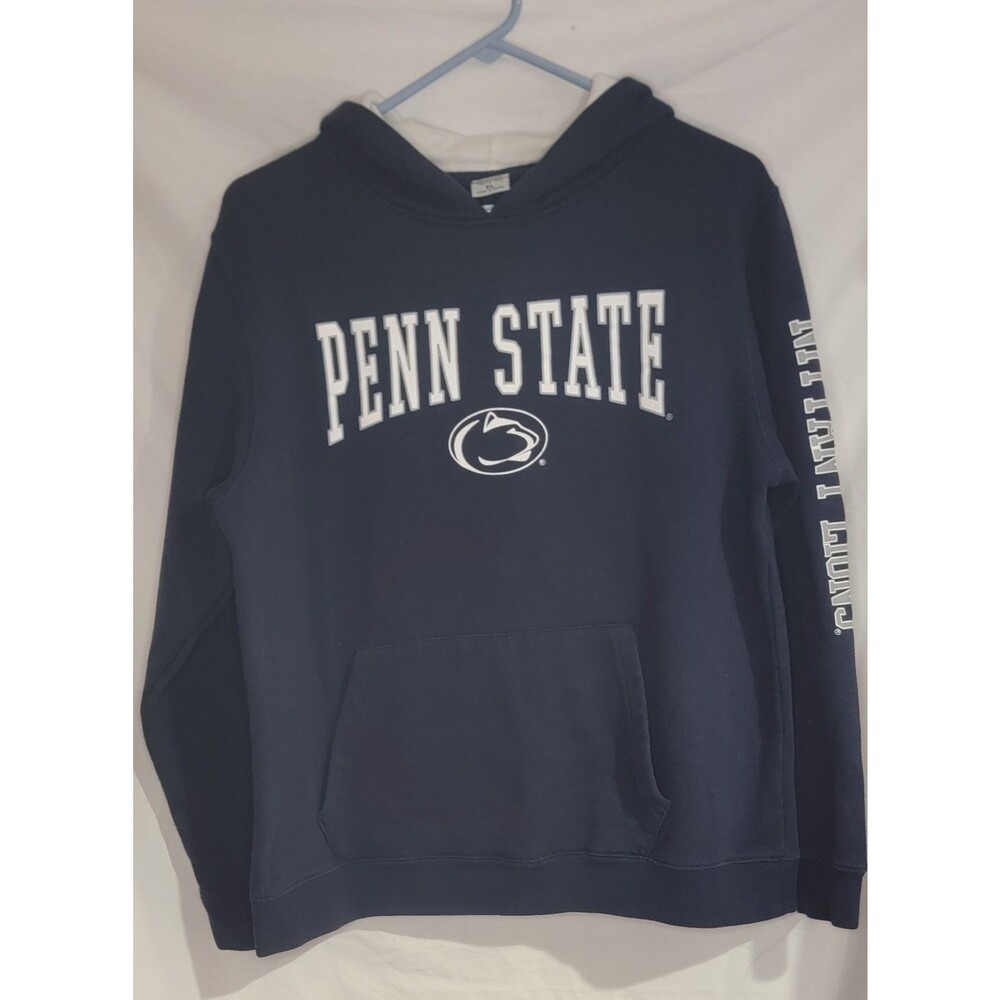 Colosseum Penn State Youth Kids Size 20 Hoodie Pocket Nittany Lions Sleeves VTG